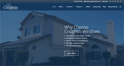 Desktop Screenshot of coughlinwindows.com
